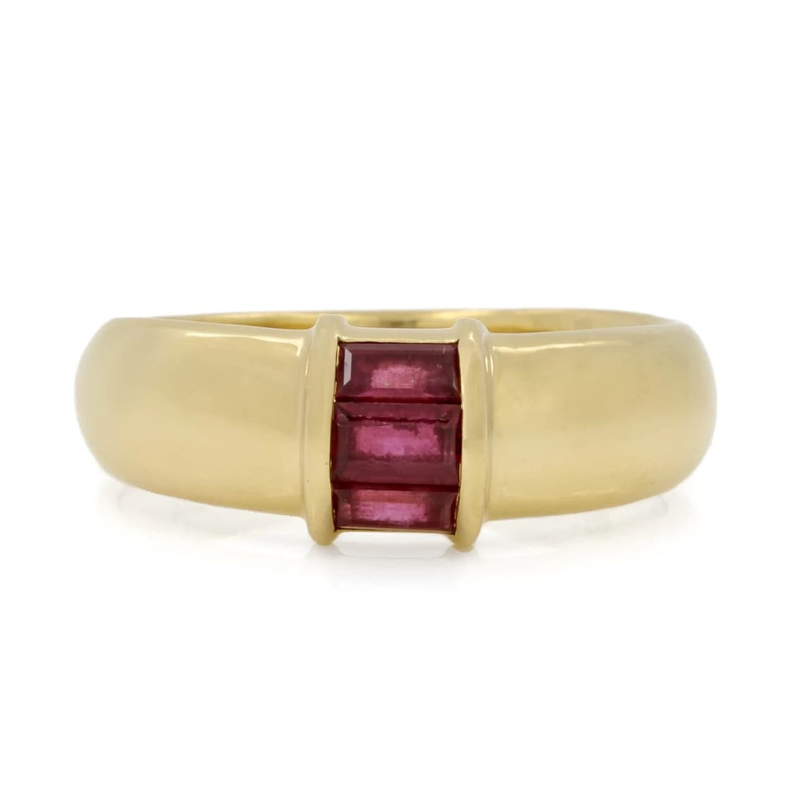 티파니앤코 스태킹 밴드 루비 바게트 3포인트 18K 골드 상품이미지3