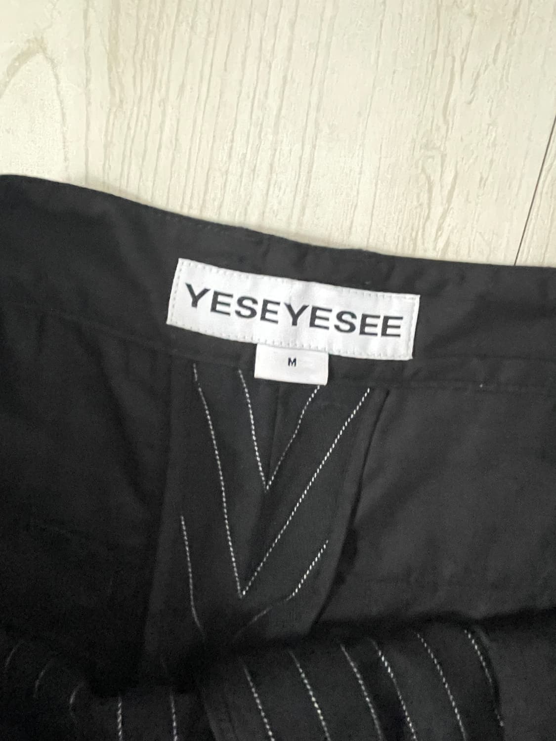 예스아이씨 스트라이프 팬츠 상품이미지2