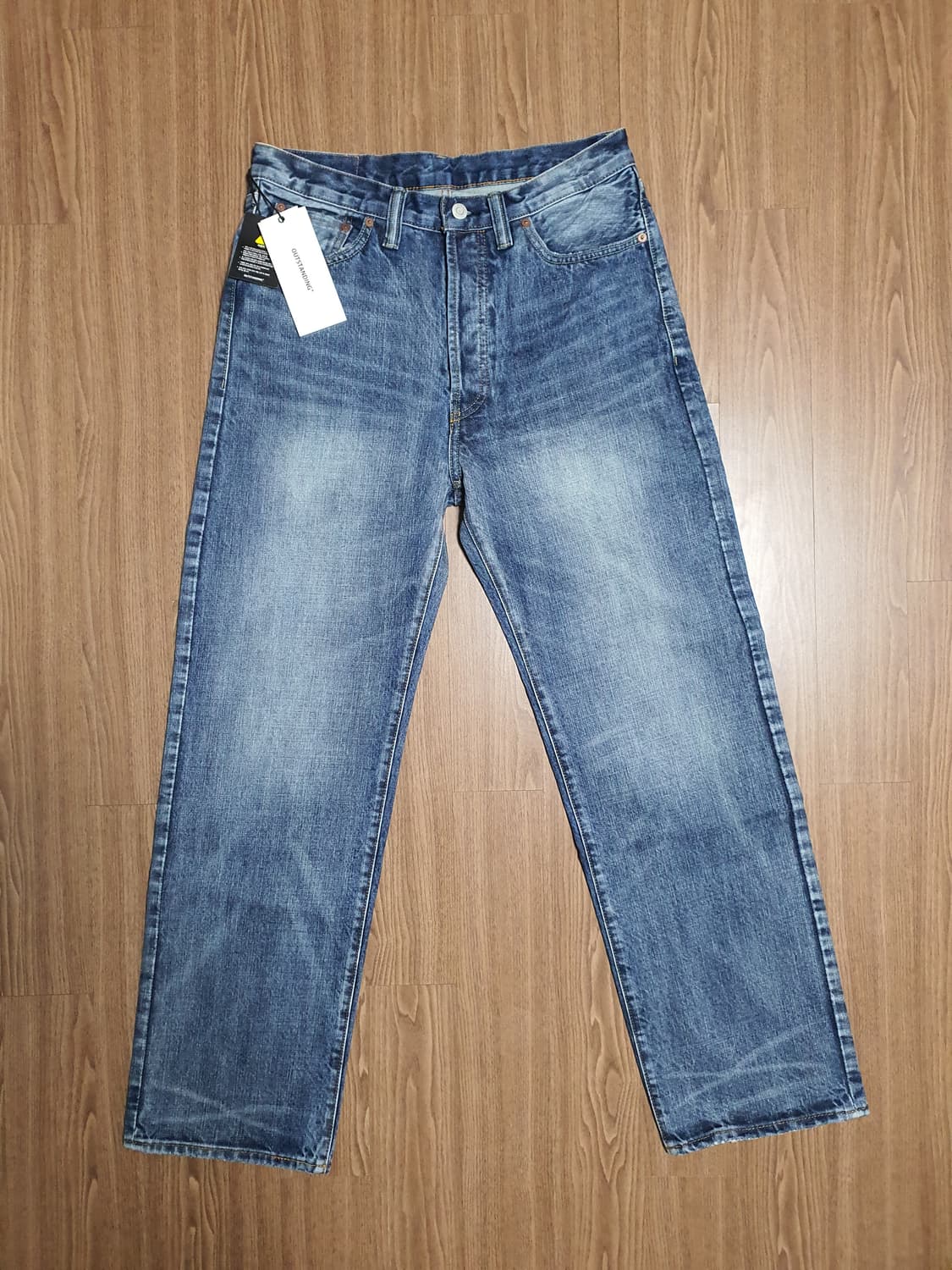 아웃스탠딩 1세대 워싱 데님 셋업 상품이미지4