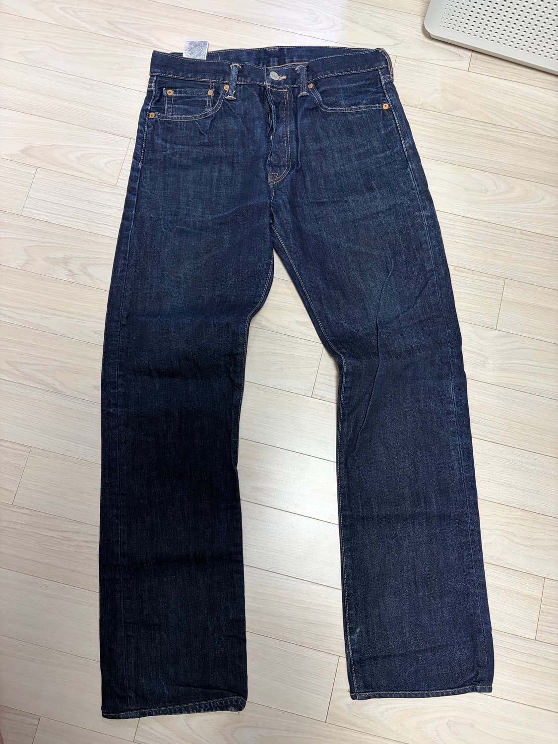 리바이스501 34/32 셀비지진 상품이미지3