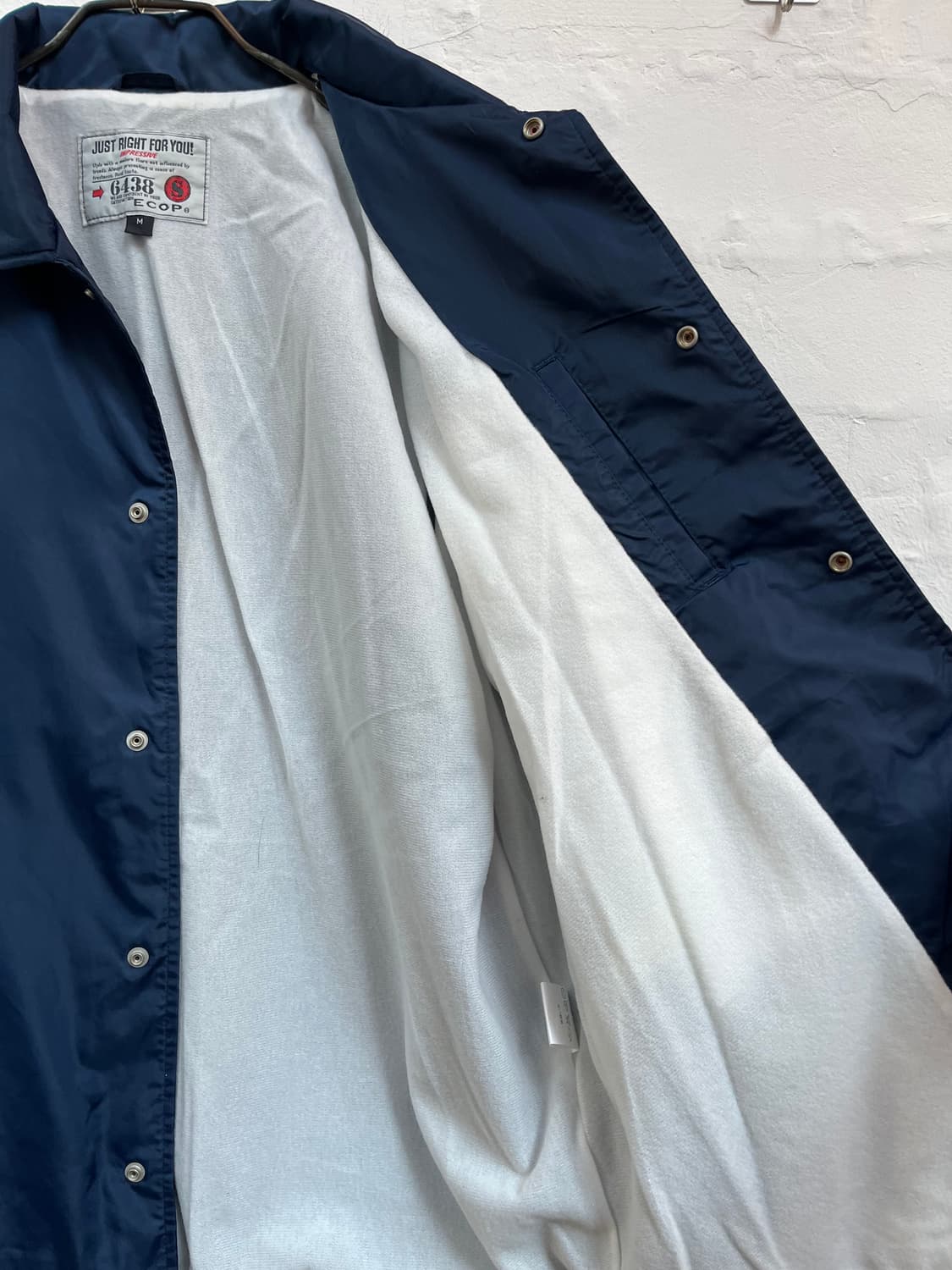 Ecop 나일론 코치 자켓 네이비 M 상품이미지5