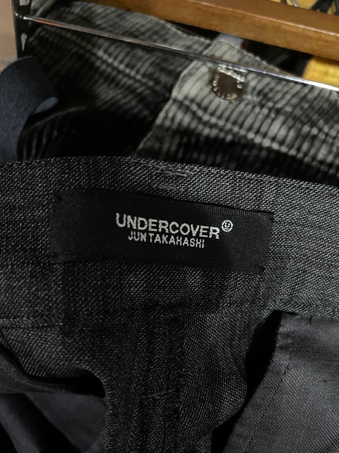 19ss UNDERCOVER 언더커버 멀티 체크 팬츠 상품이미지3