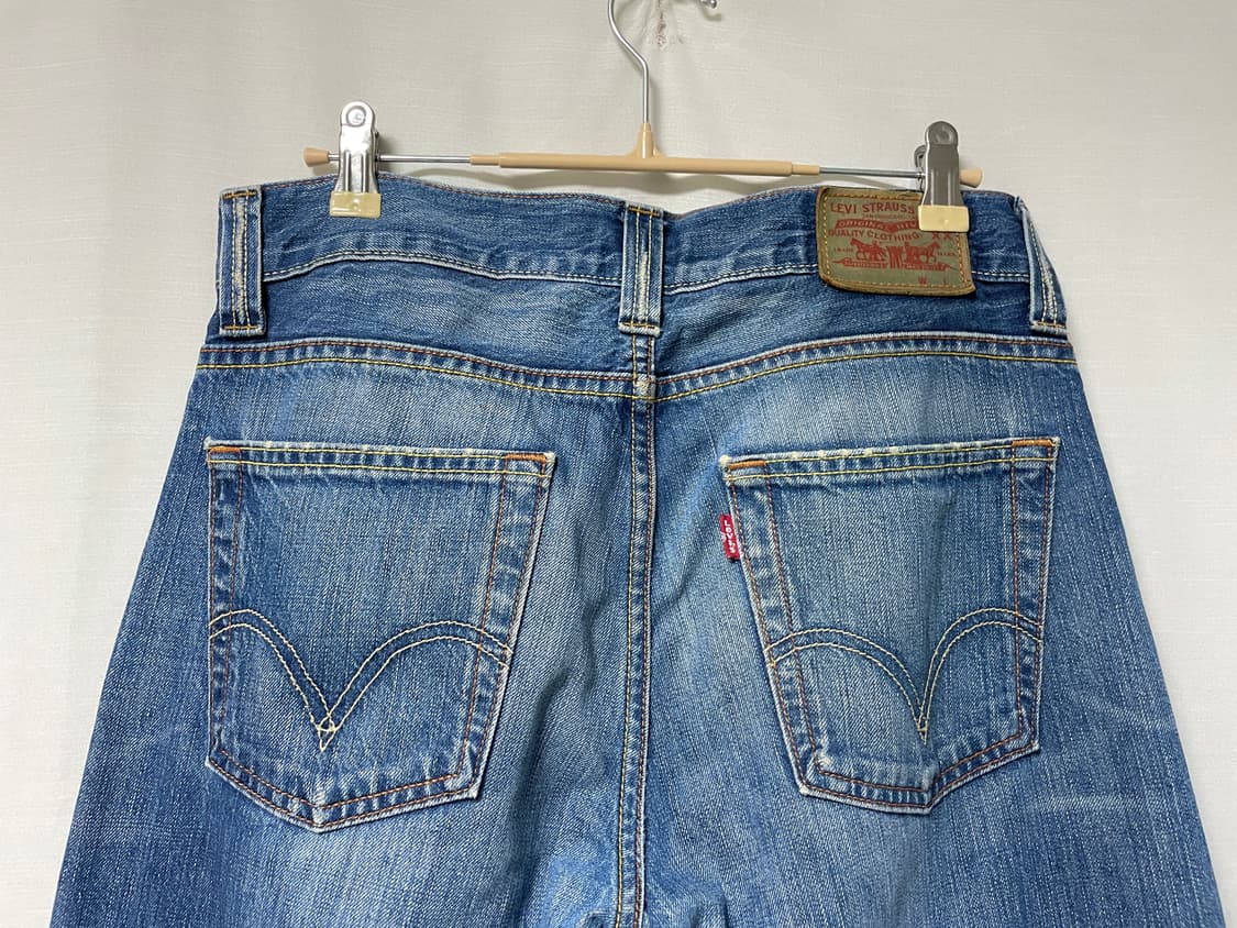 리바이스 506 패치워크 스탠다드 일자핏 데님팬츠 청바지 30 _ 중청 상품이미지6