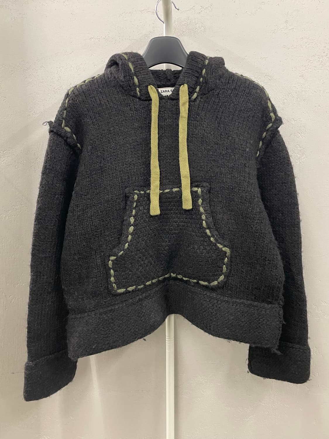 자라 서플라스 니트 후드티 L-XL 상품이미지2