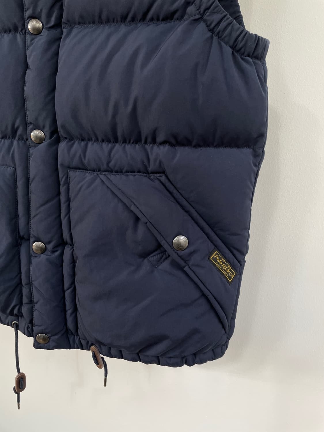 폴로 랄프로렌 포니 로고 패딩 조끼 상품이미지4