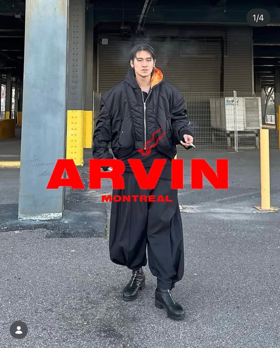 Lu’udan Distorted ma-1 봄버 상품이미지3