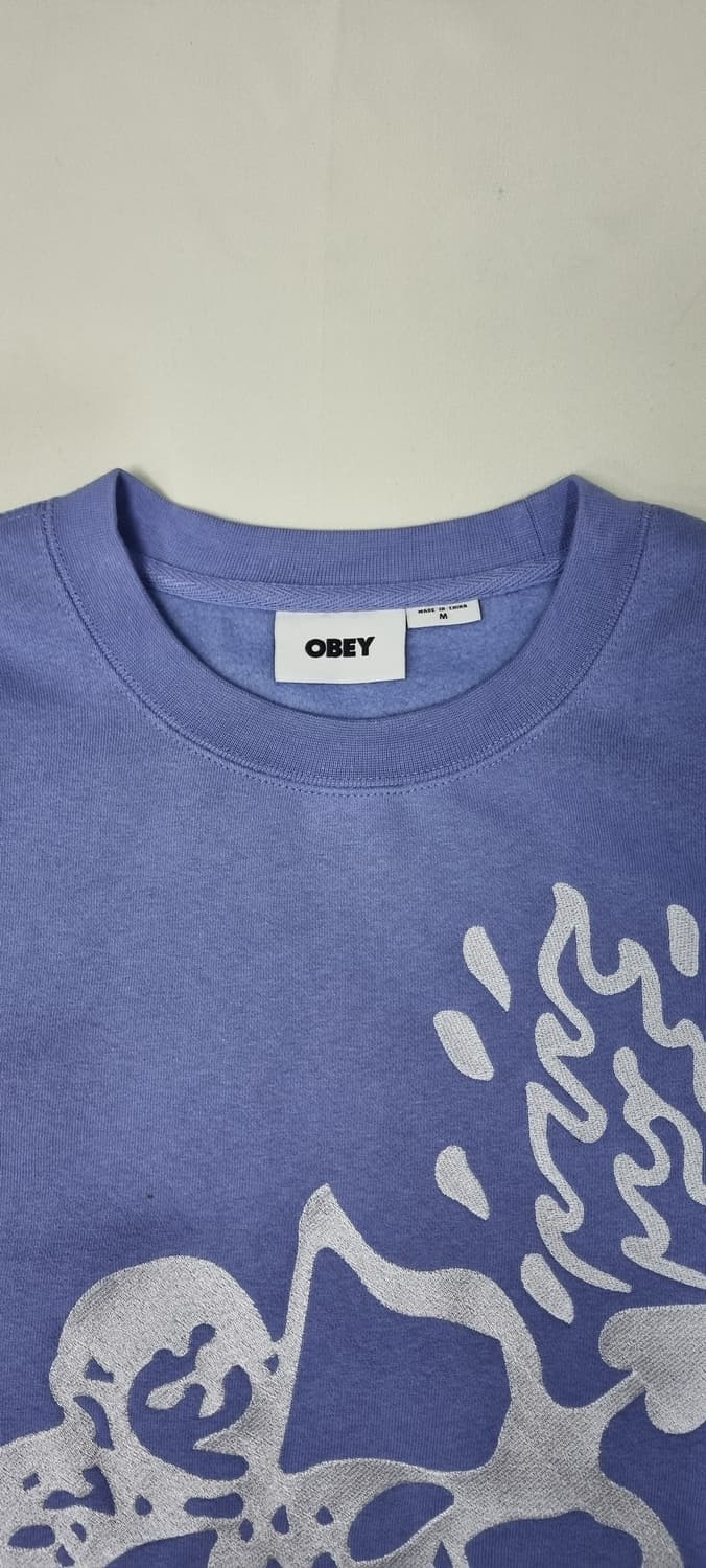 오베이 큐피트 자수 기모 맨투맨 M _ 공용, 님성 상품이미지9