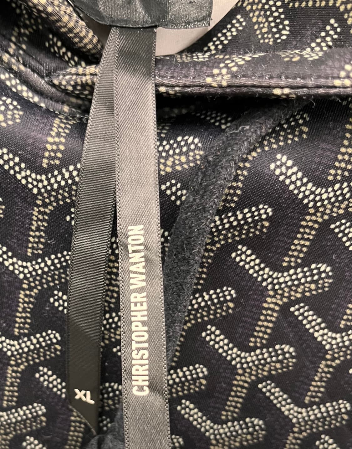  고야드X 크리스토퍼 원튼 패턴 후드티 XL 상품이미지4