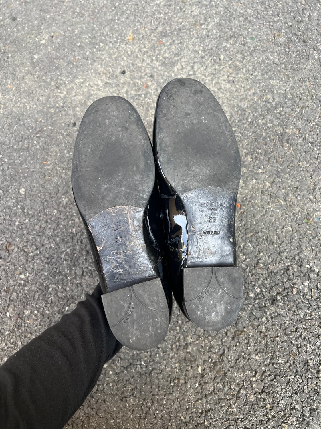 prada 에나멜 더비 상품이미지5