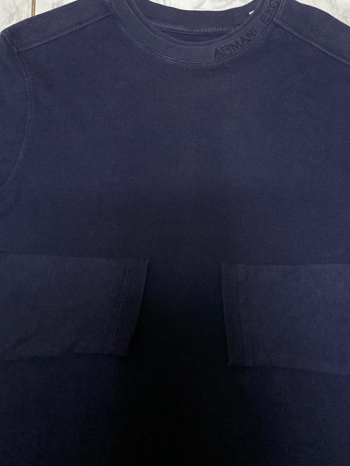 알마니익스체인지 정품 빈티지 니트 슬리브 95 상품이미지5