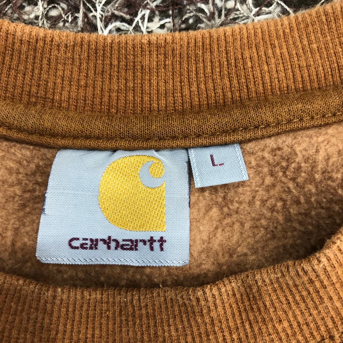칼하트 된장 포켓 기모 맨투맨 상품이미지3
