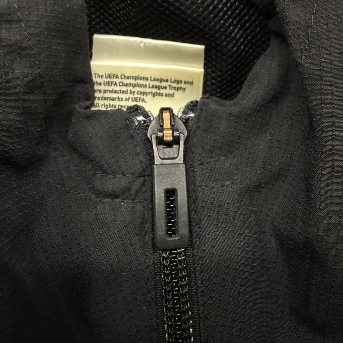 [정품/M] 아디다스 레알마드리드 후드 져지 블랙 블루 b17 상품이미지7