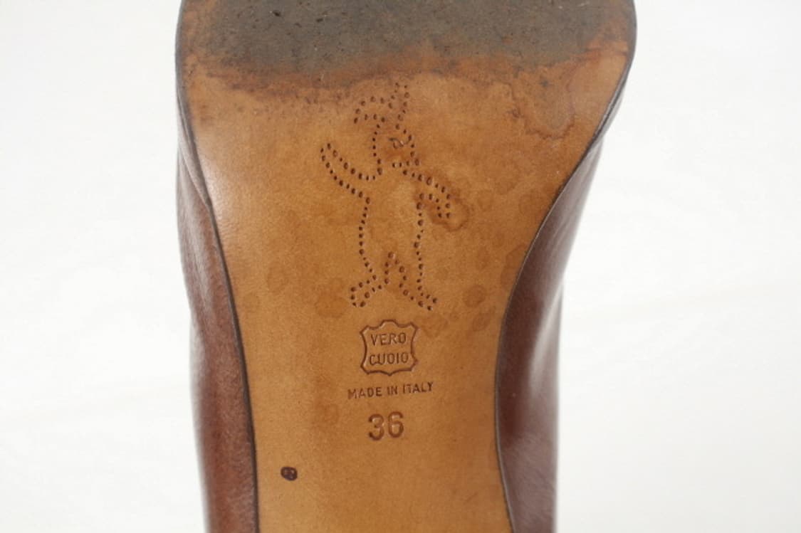 Marni 셔링 레더 부츠 상품이미지5