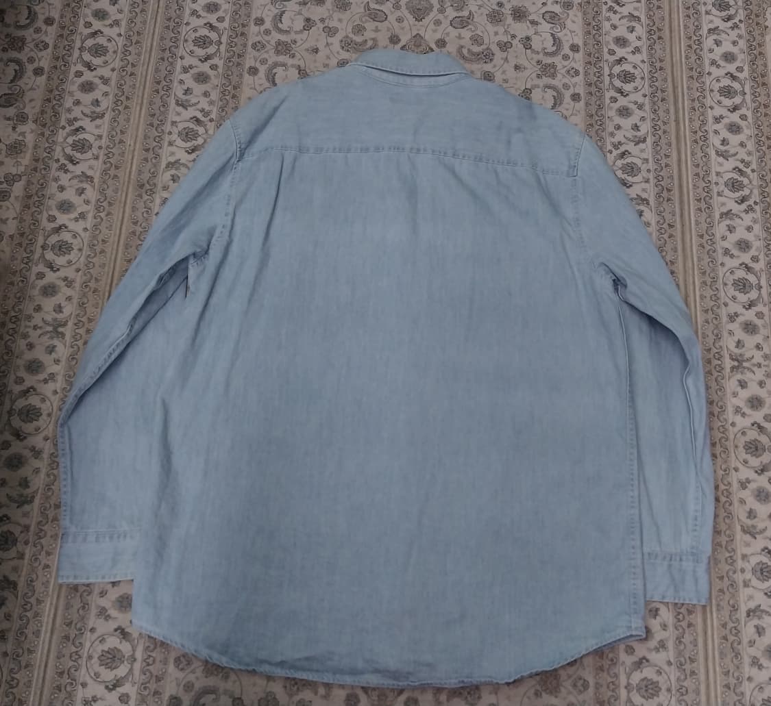 무탠다드 데님셔츠 2XL 상품이미지2