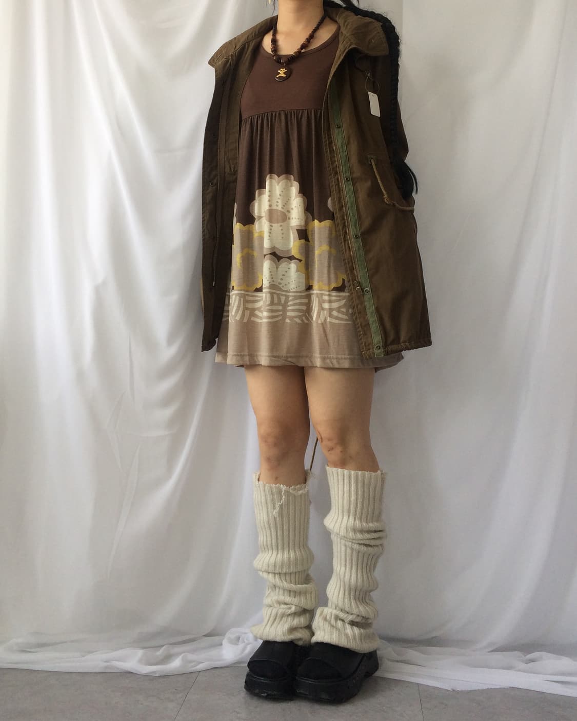 High neck hood jacket 상품이미지7