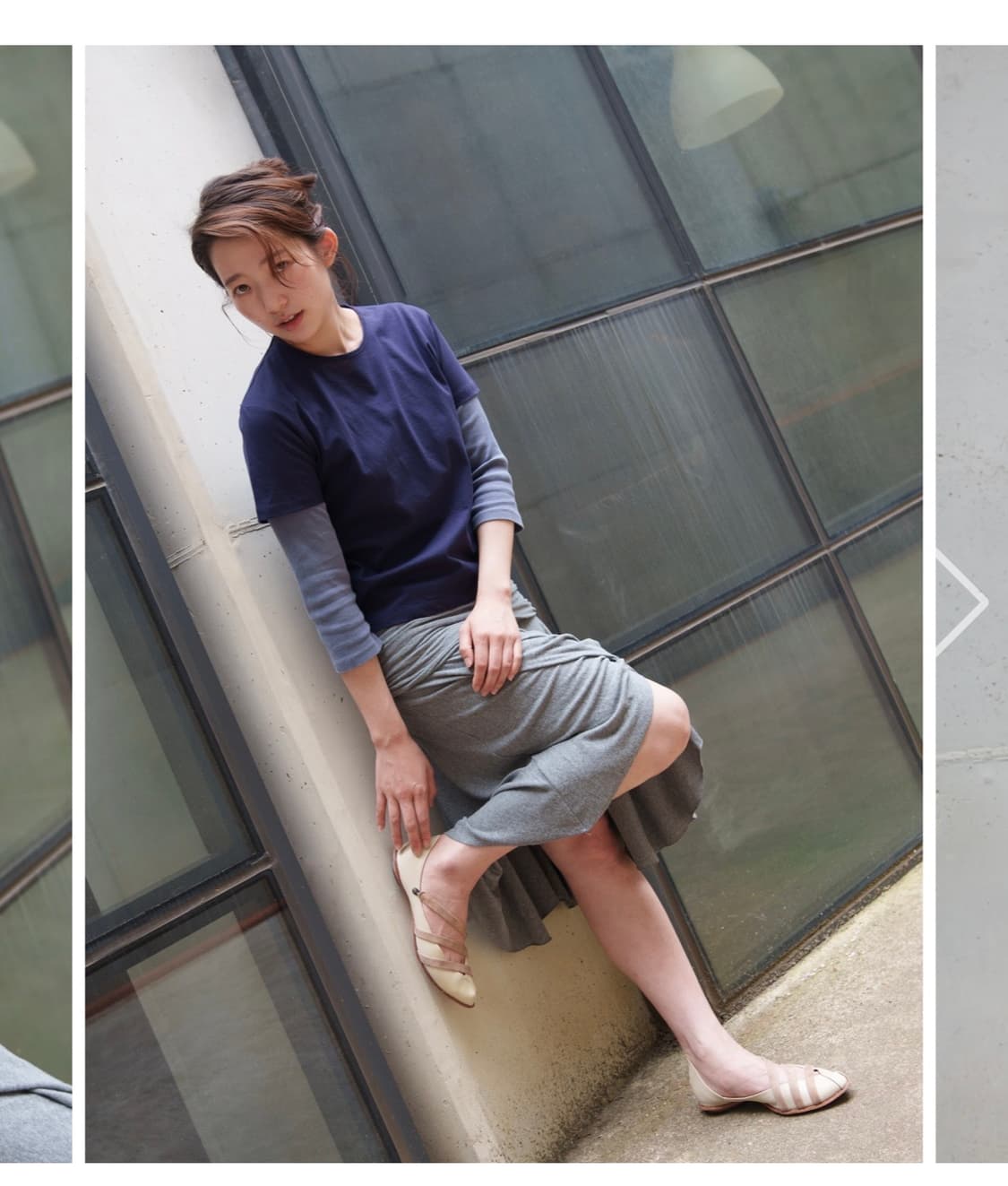 [2] socioshop 에센셜 티 네이비 상품이미지2