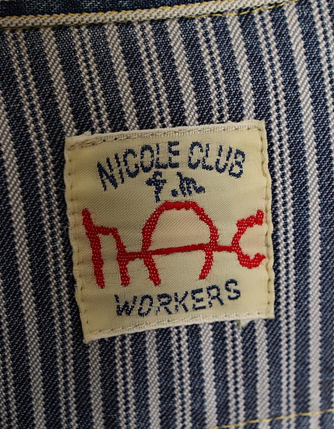 NICOLE CLUB WORKERS Denim Work Shirts 상품이미지7