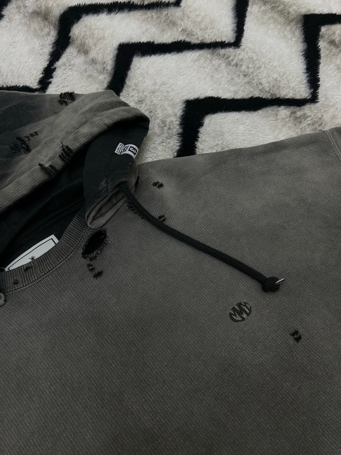 [46]메종 미하라 야스히로 디스트레스드 후드 상품이미지1