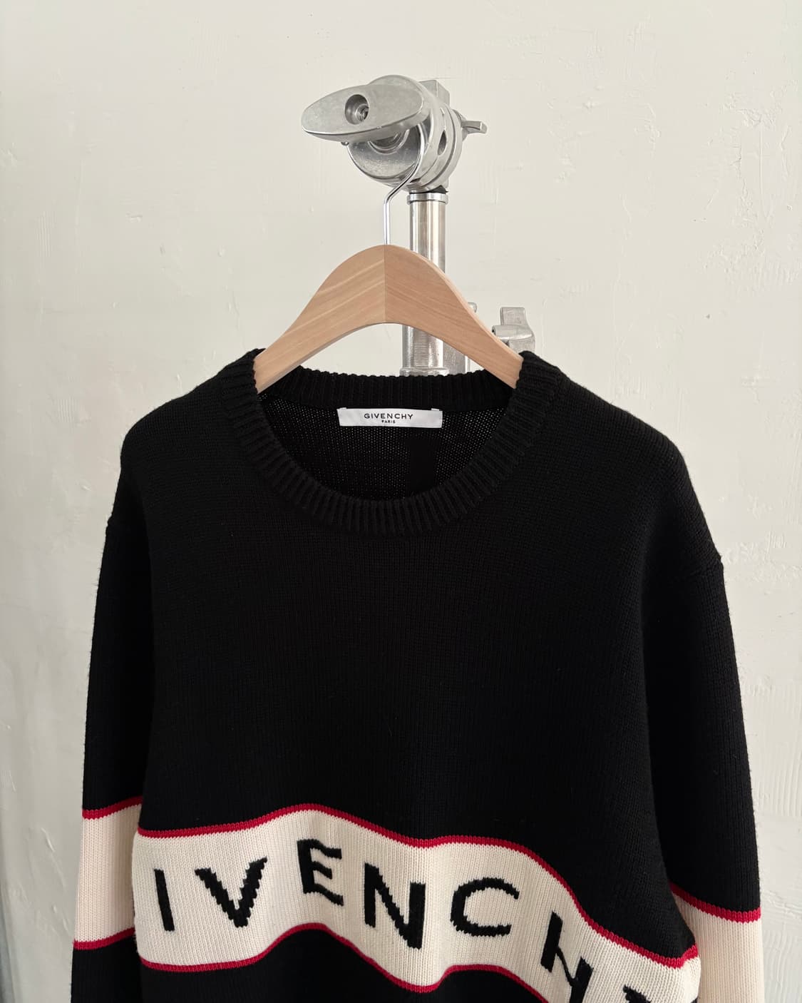Givenchy 지방시 인타르시아 로고 울 니트 상품이미지2