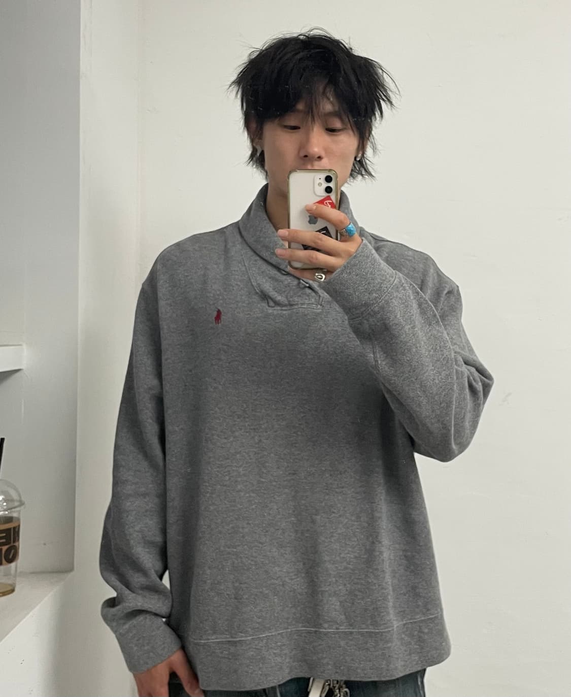 폴로랄프로렌 숄카라 상품이미지1
