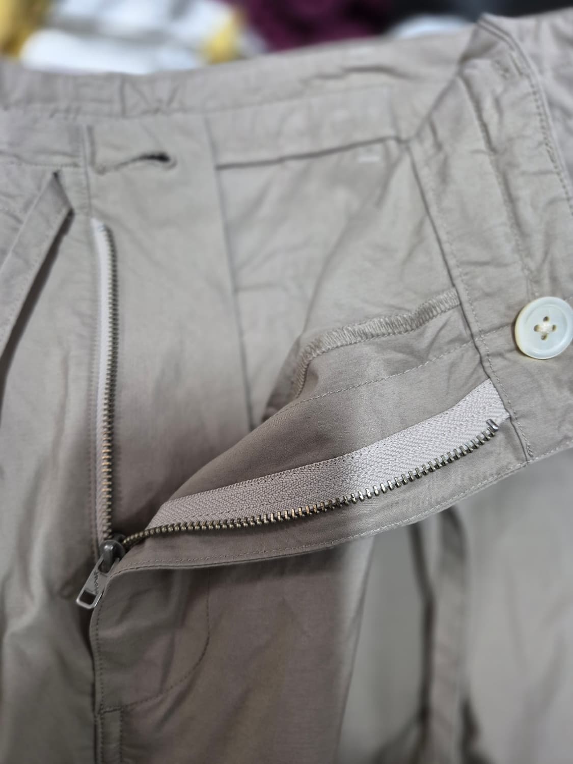 AURALEE 오라리 면 바지 남성 35 상품이미지4