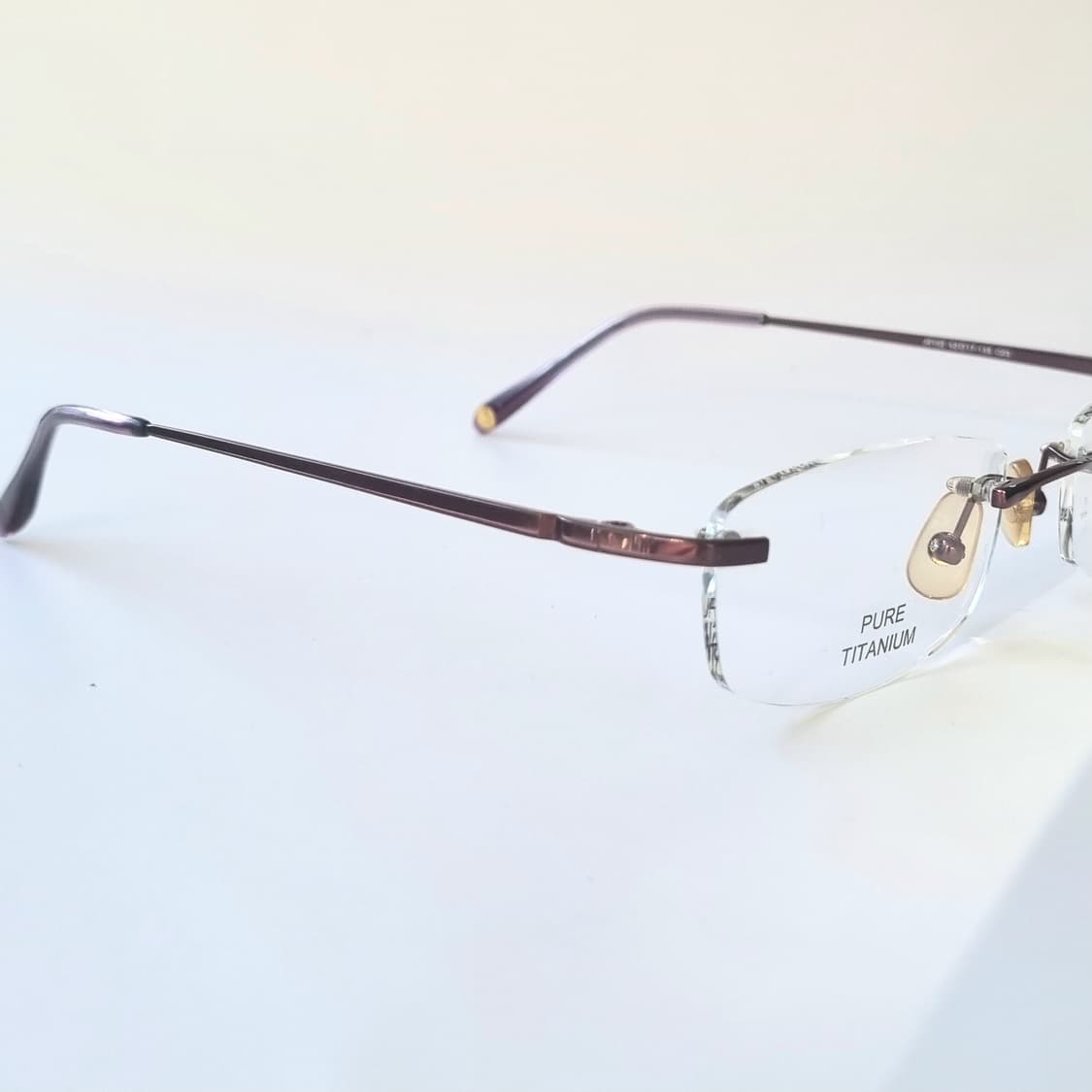 데드스탁 Jewelry 무테 퓨어티탄늄 버건디컬러 상품이미지7