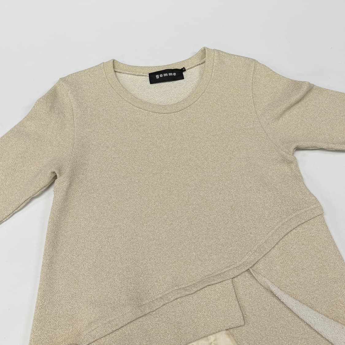 Gomme layered sweatshirt 상품이미지4