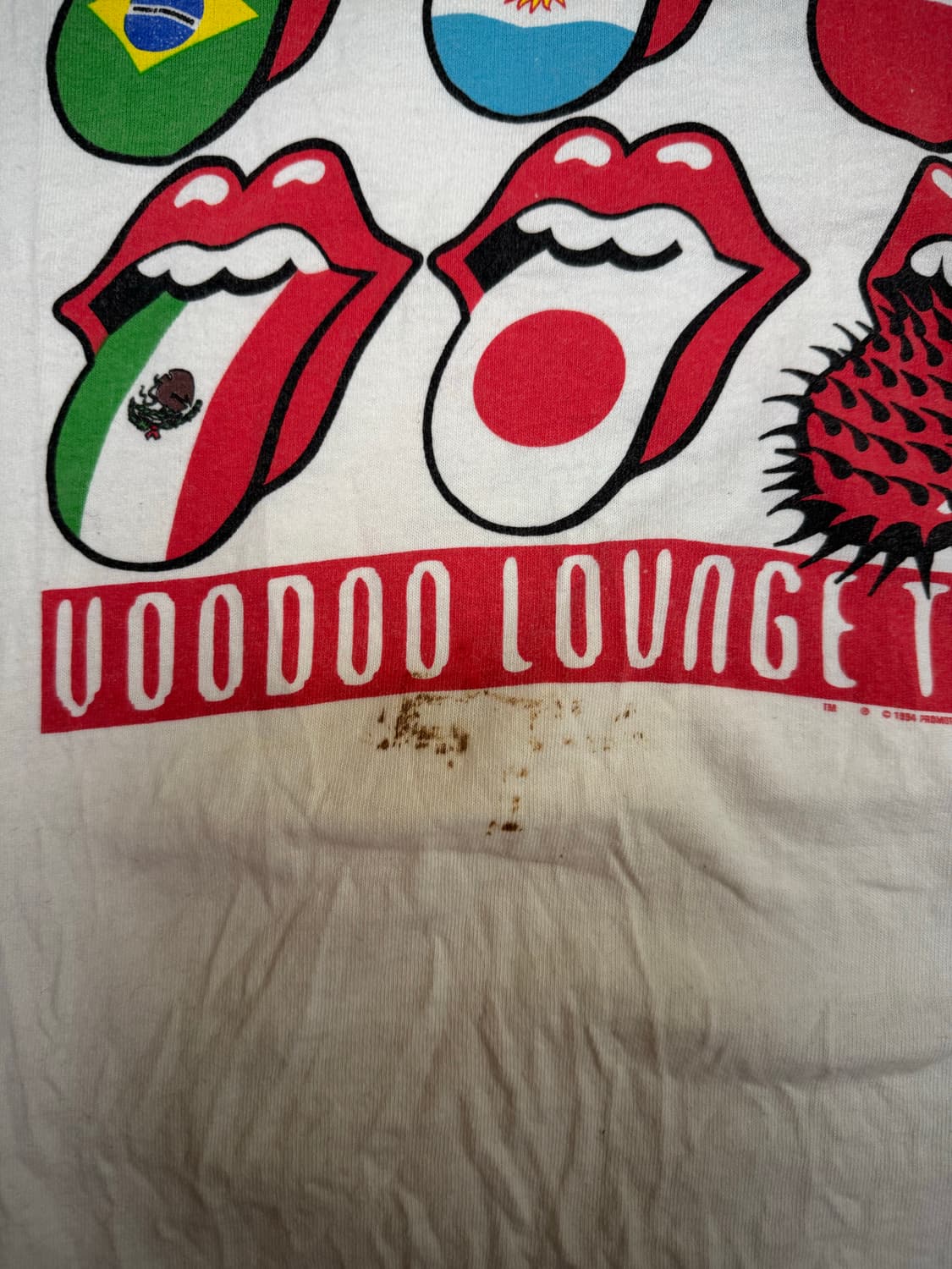 90s 롤링스톤즈 티셔츠 L 상품이미지5