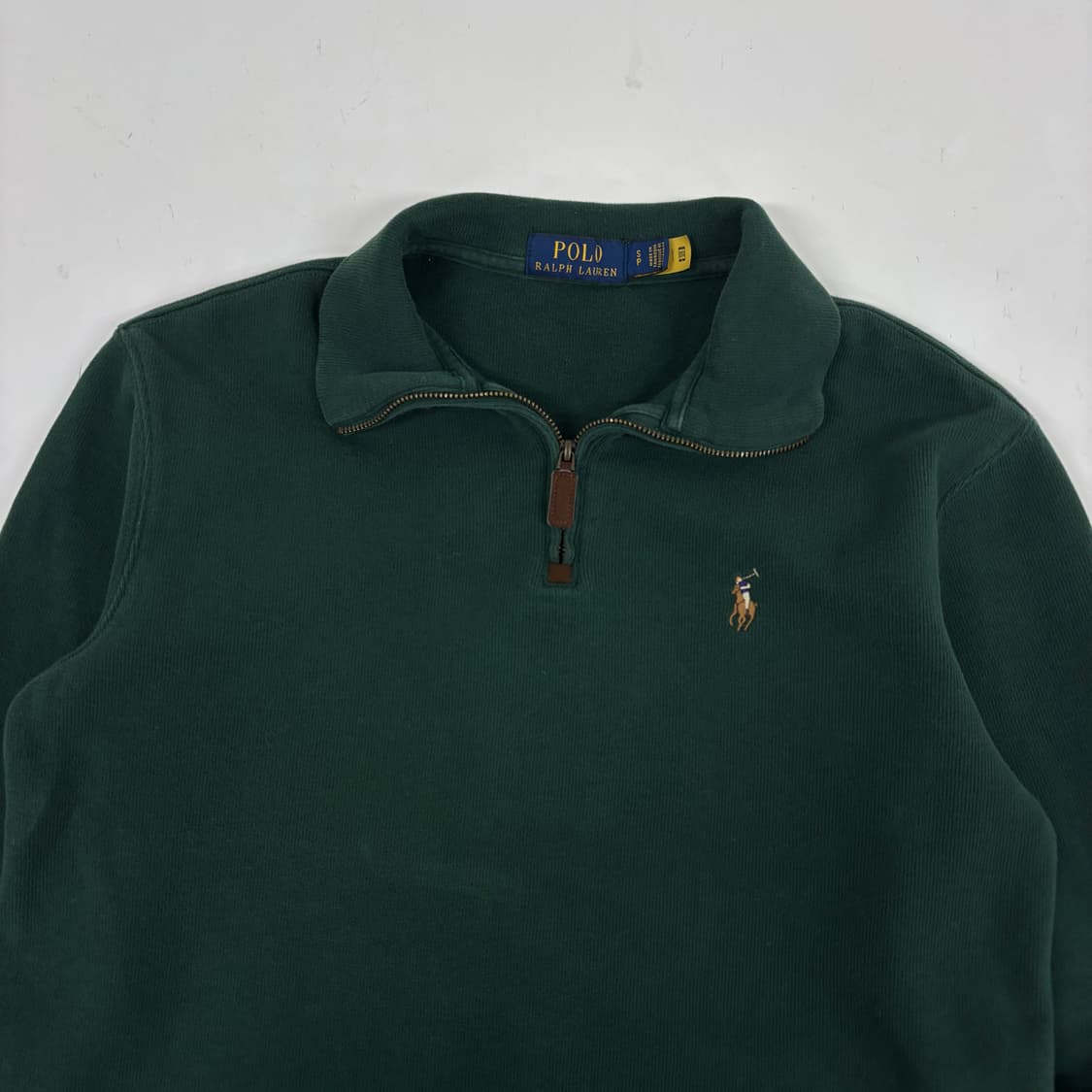 폴로 반집업 니트  상품이미지5