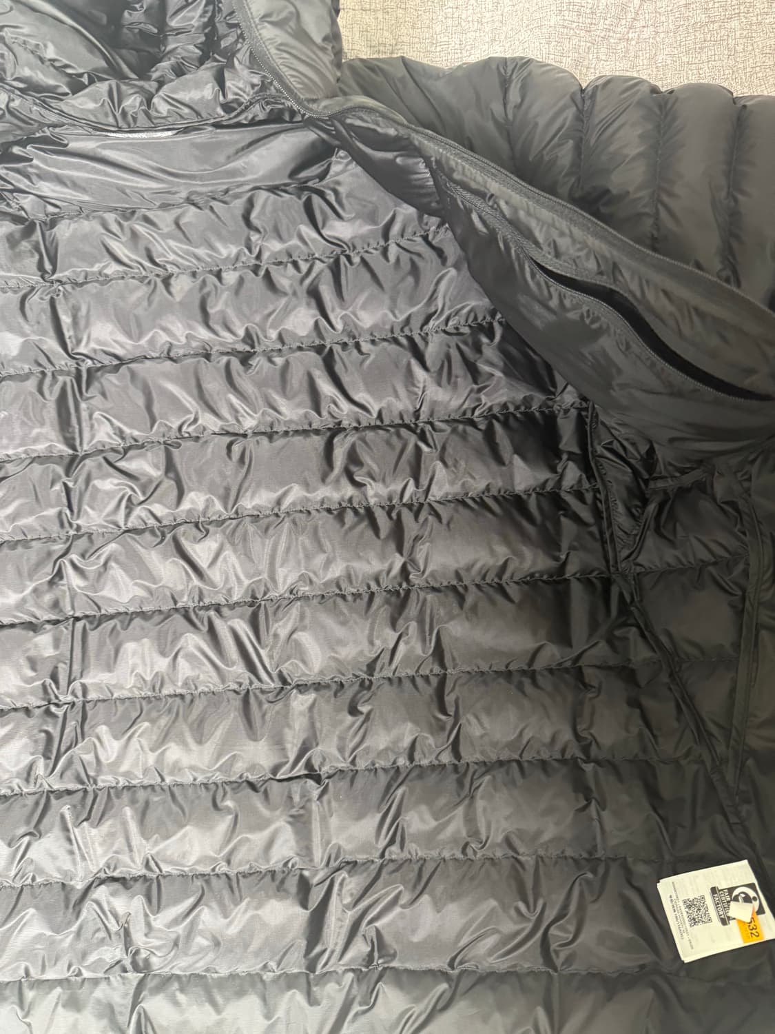 아크테릭스 세륨 후디 패딩 블랙 xl 상품이미지6