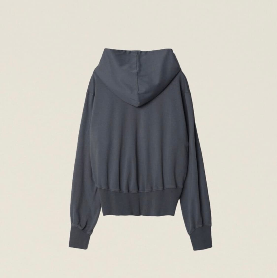 EE GARMENT DYED CURVED HOODED ZIP JACKET 상품이미지2