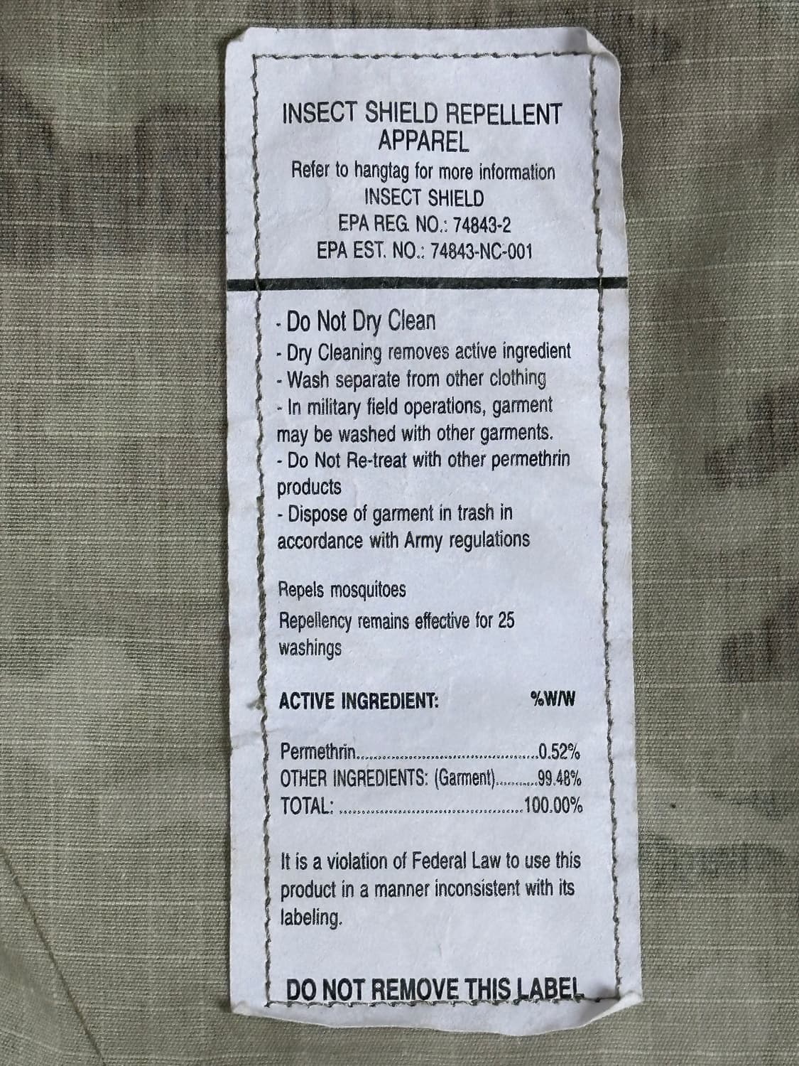 미군 OCP 전투복 상의 (M/R) (L) 상품이미지7