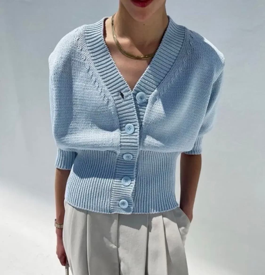 드래곤블루스 반팔가디건 상품이미지1