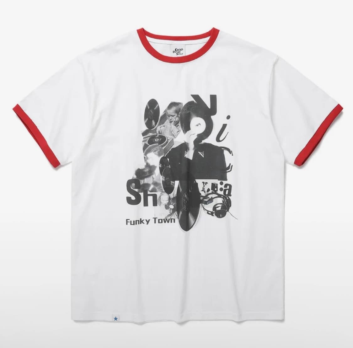 카비시 링거 반팔 티셔츠 화이트 XL 상품이미지1