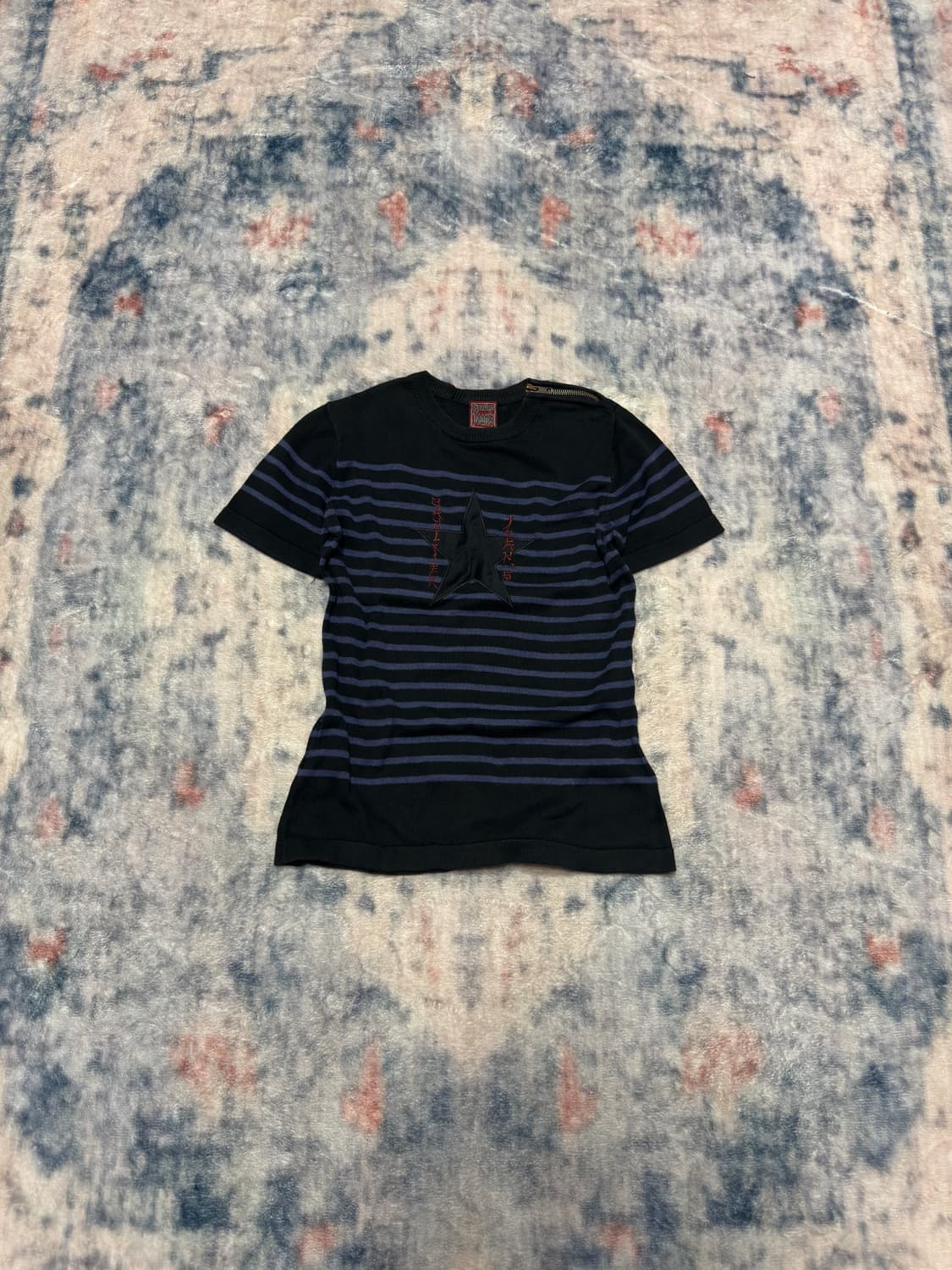 90s jean paul gaultier star stripe half  상품이미지2