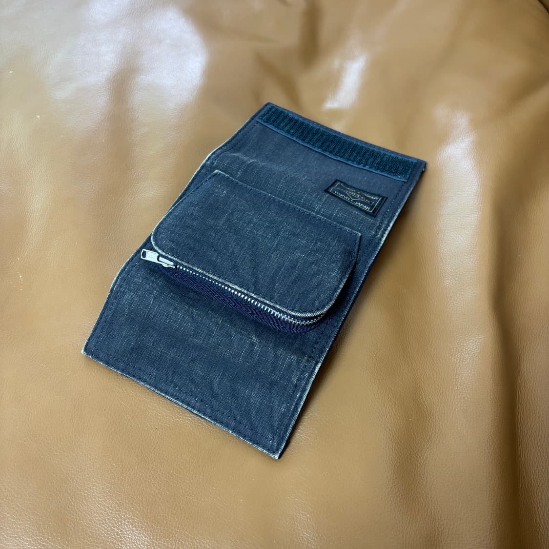 PORTER 포터 폴딩 월렛 지갑 워시드 캔버스 스모키 상품이미지10