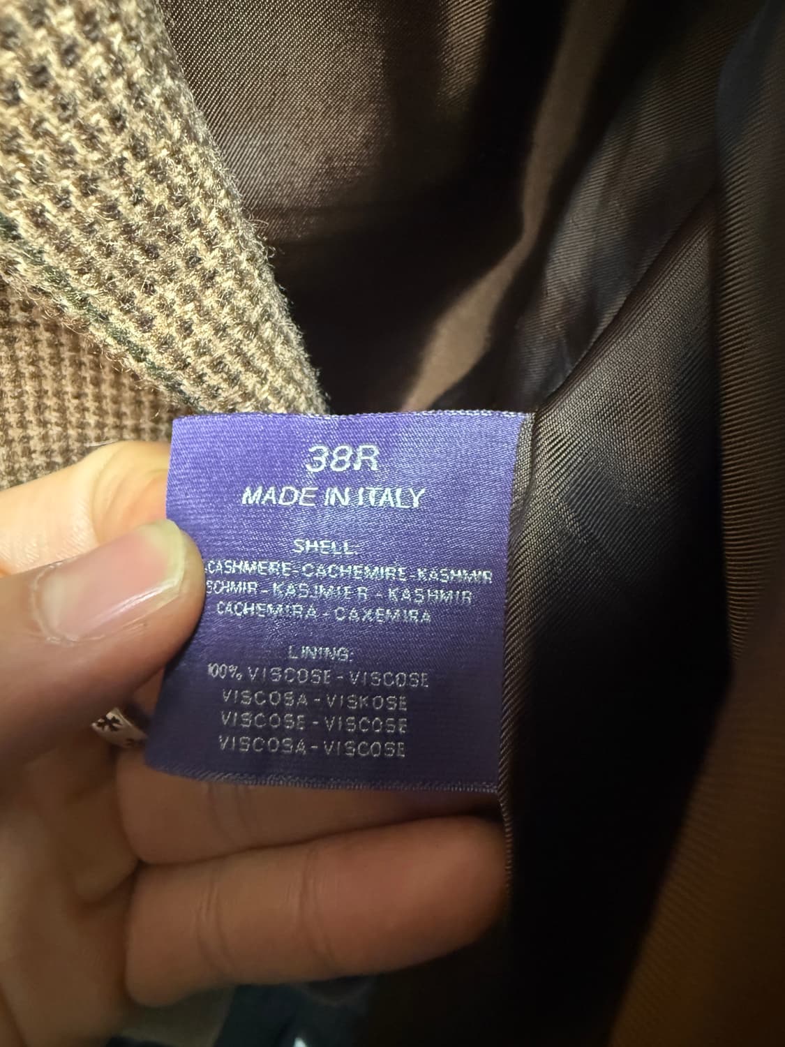 랄프로렌 퍼플라벨 블레이저 상품이미지3