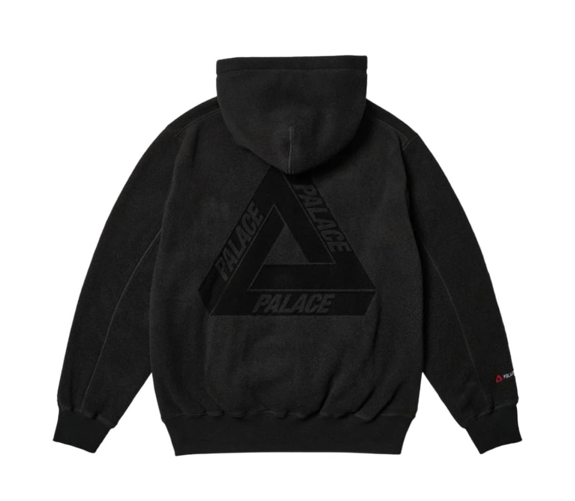 Palace polartec lazer hood black M 상품이미지2