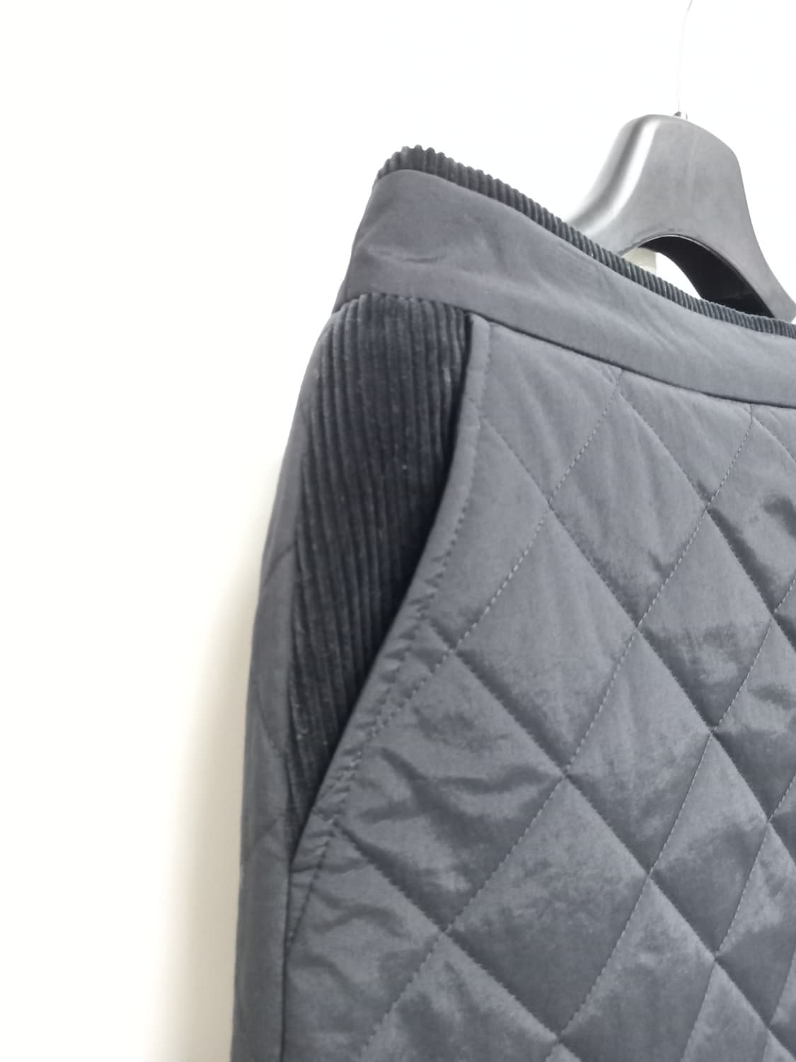 새 키이스 춘추동 패딩 퀄팅 H라인 스커트 55 상품이미지5