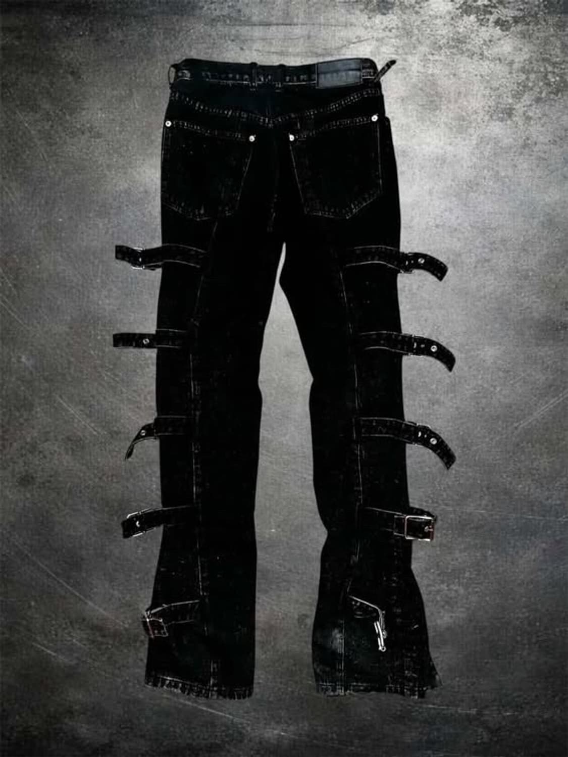 [Mad Punks] Buckle jeans 상품이미지2