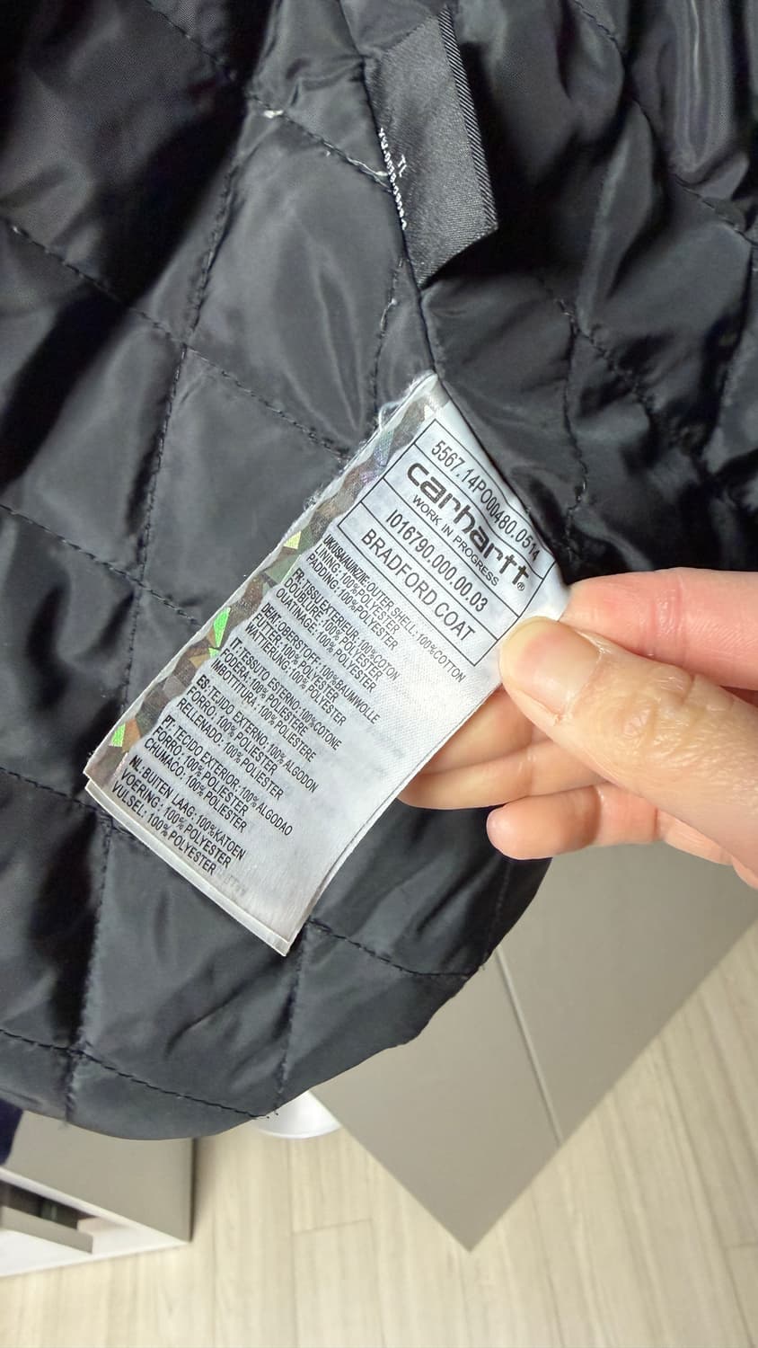 칼하트 브래드포드 자켓 xs 상품이미지5