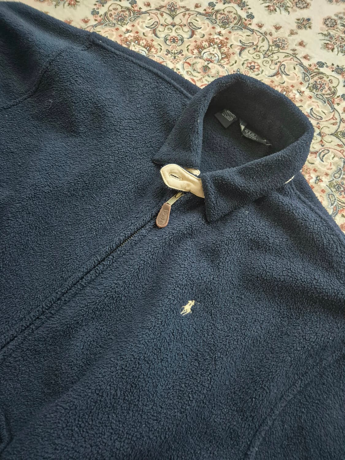 90s 미국 제조  폴로 후리스 스윙탑 상품이미지2