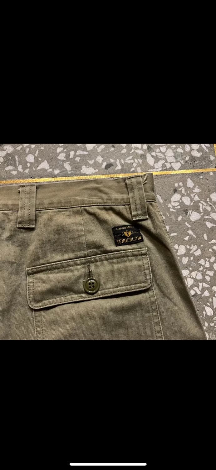 (S) 텐더로인 헤링본 트윌 퍼티그 팬츠 상품이미지4