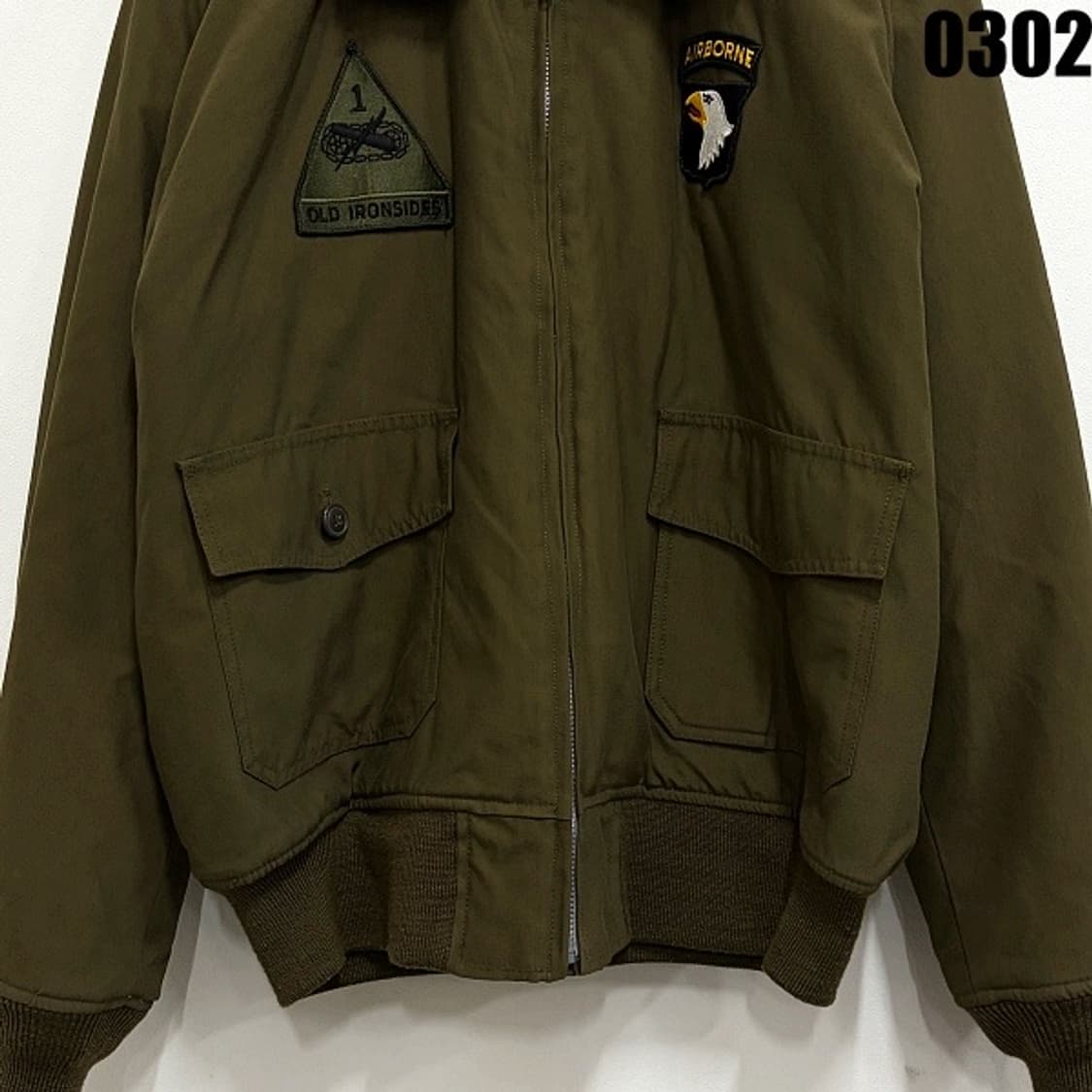 미군 U.S. ARMY B-10 플라이트 자켓 44 L 0302 상품이미지4