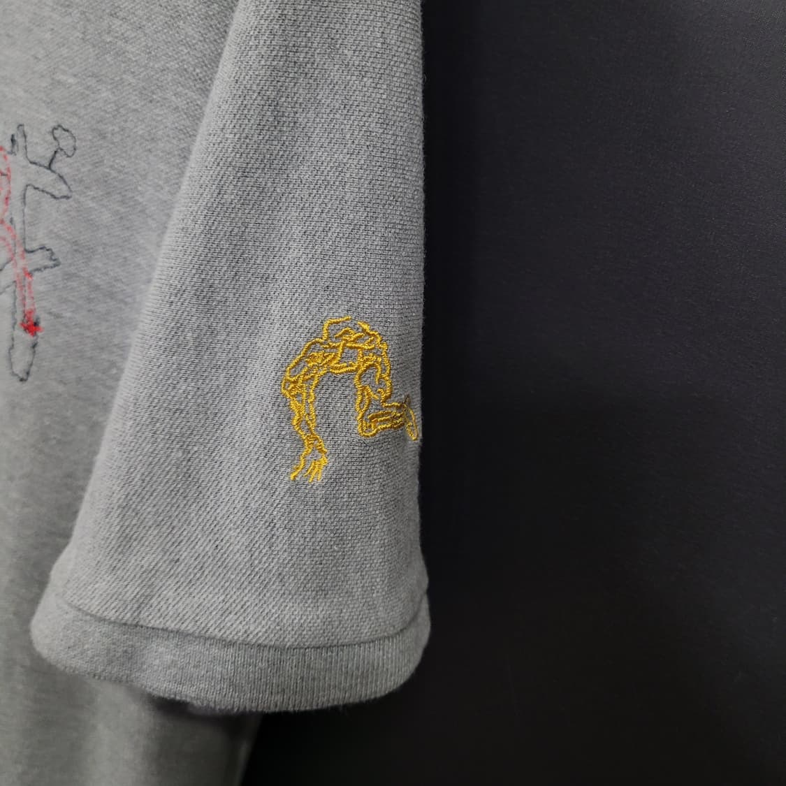 EVISU 에비수 빈티지 자수로고 아카이브 셔츠 상품이미지4