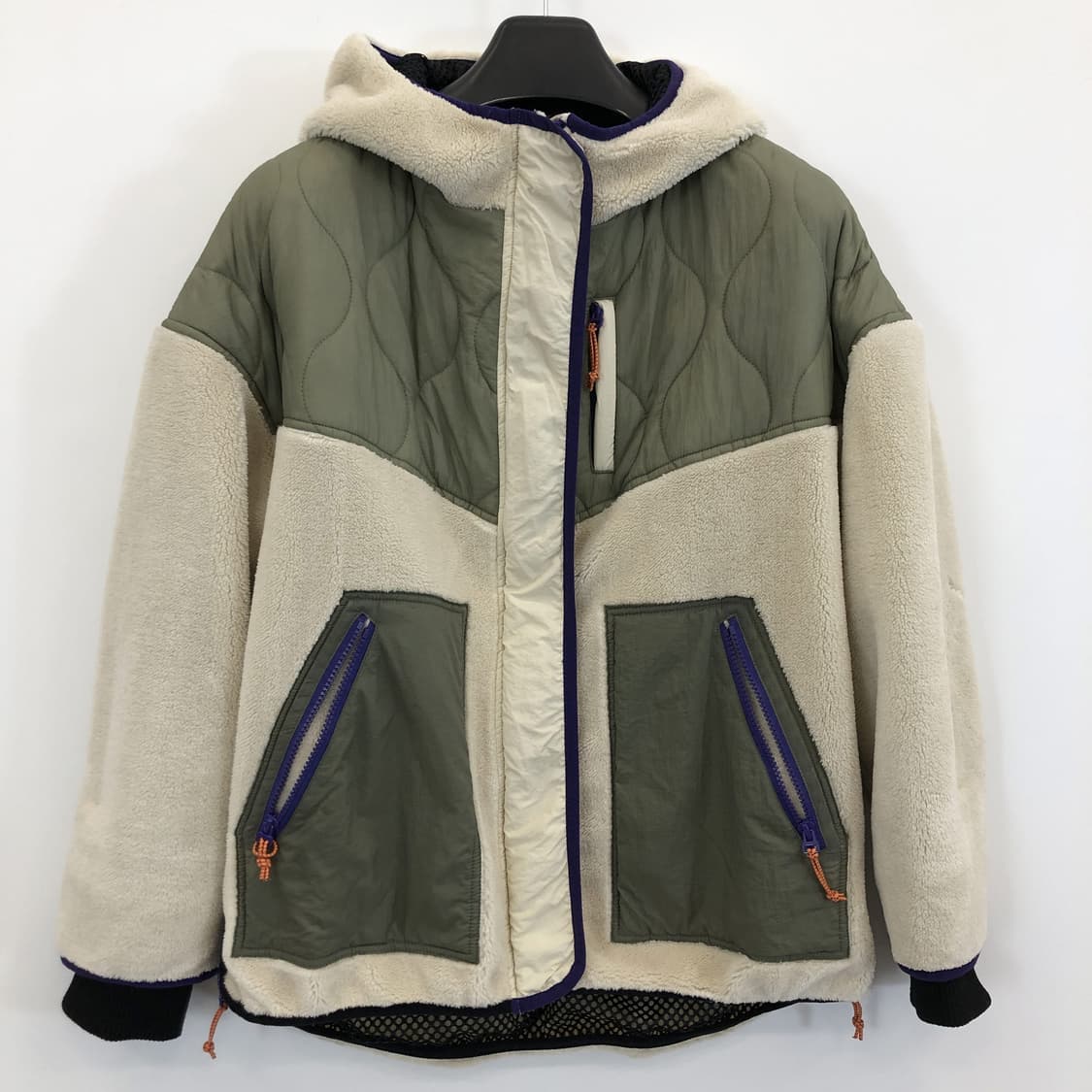 자라 누빔 양털 후드점퍼 여성 M 상품이미지1