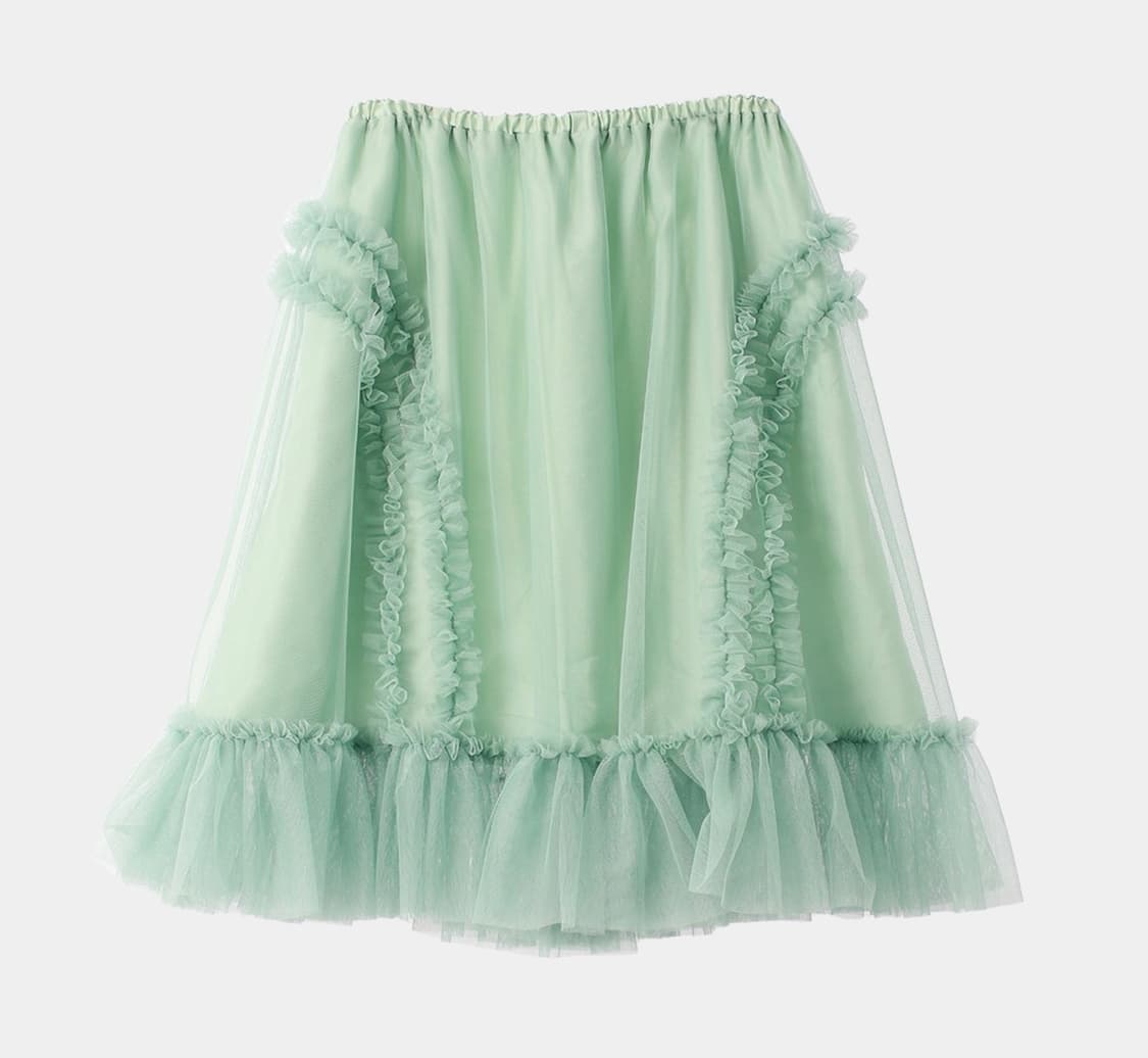 Saengin studios ruffle sha skirt 상품이미지1