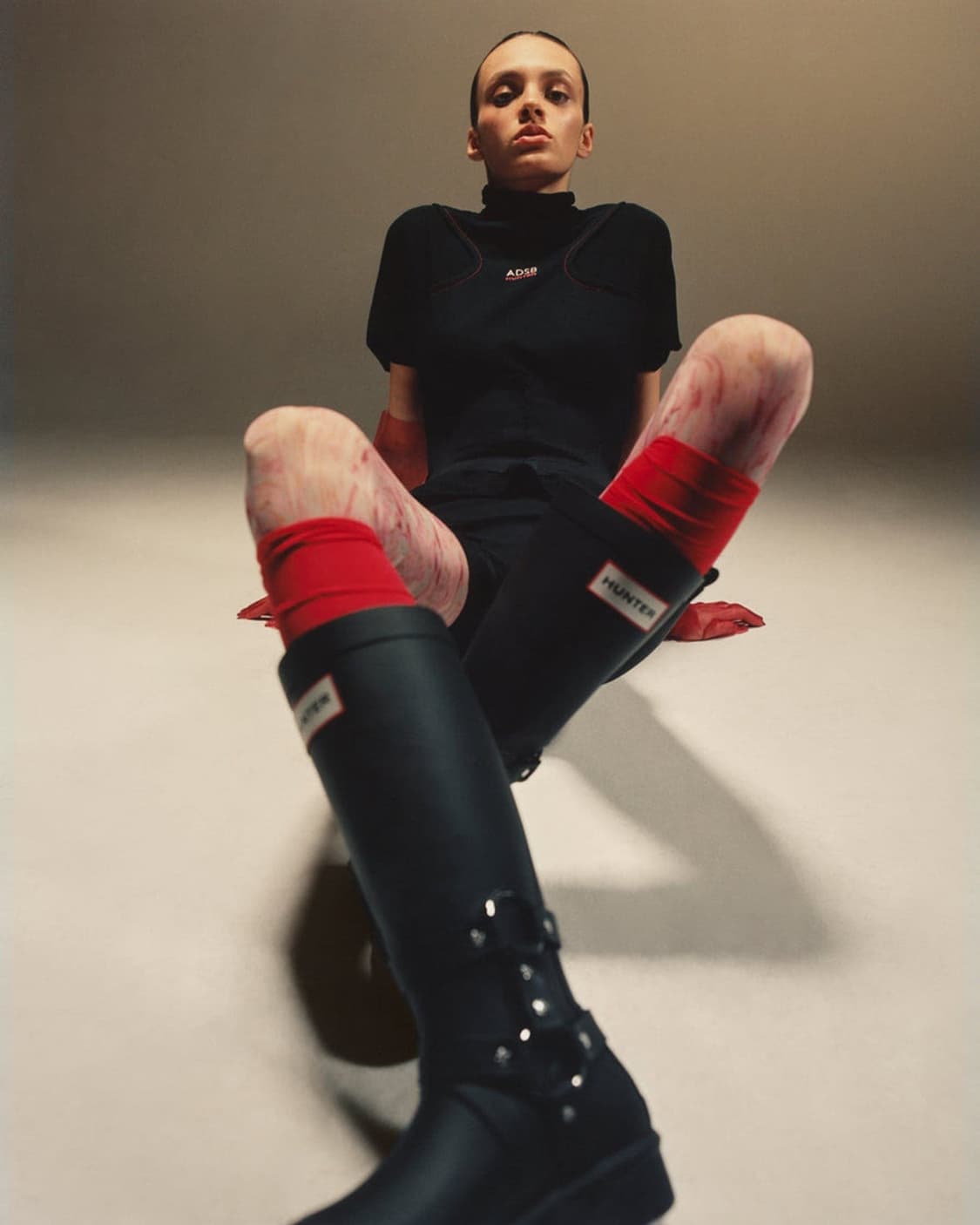 [250] 헌터 X 앤더슨벨 오리지날 2.0 톨 부츠 블랙 상품이미지6