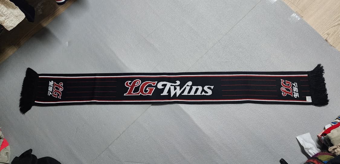 LG트윈스 클래식 응원 니트 머플러 상품이미지3