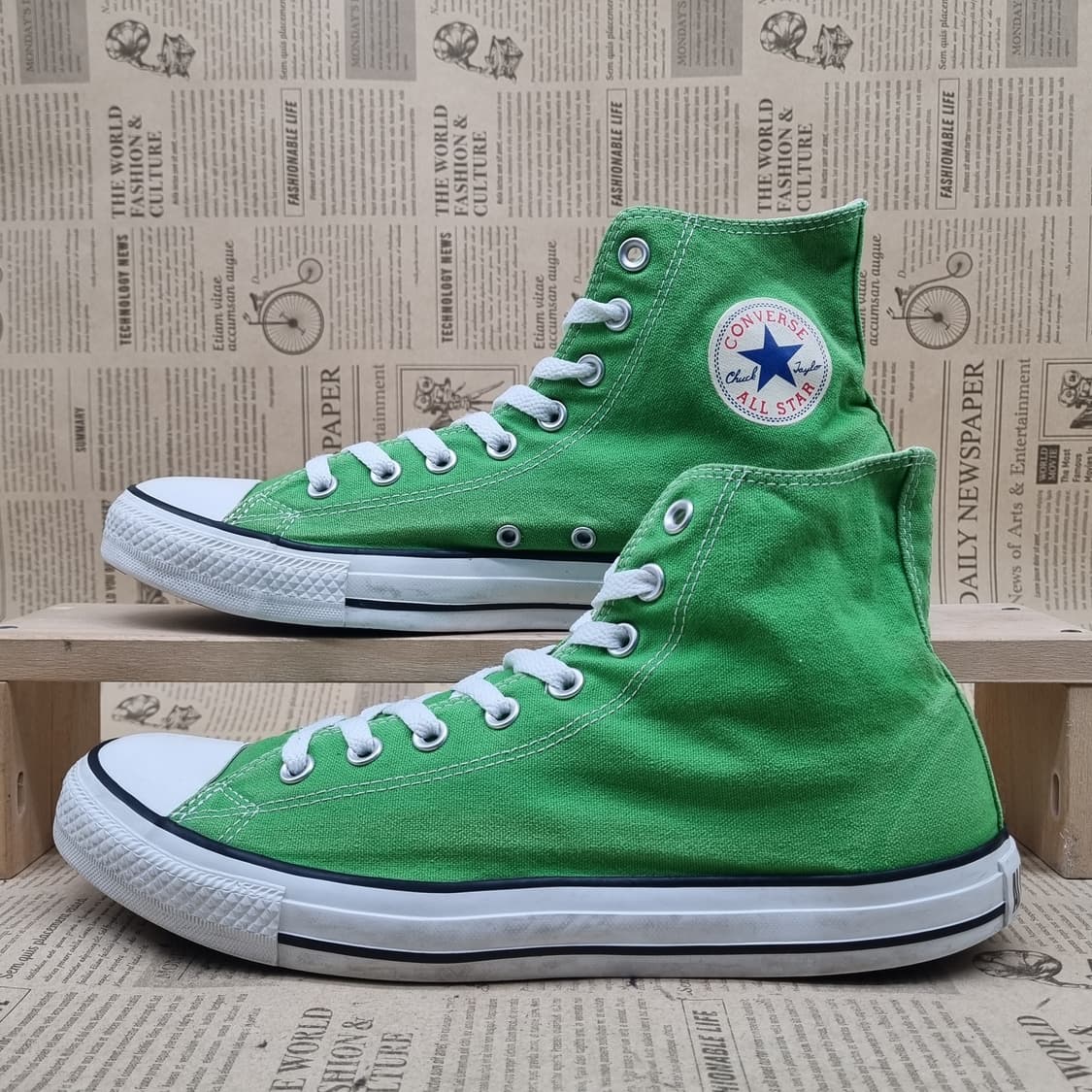 컨버스 척테일러 그린 남성 하이탑290 상품이미지1